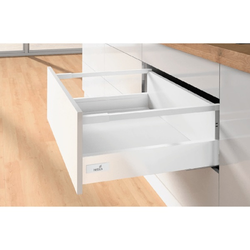 HETTICH.Ящик InnoTech Atira H176, NL470, цвет белый, полного выдвижения с демпфером Silent System 9230060